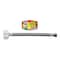 Fluidmaster 3/8 in. Ballcock X 7/8 in. D Ballcock 9 in. Braided Stainless Steel Toilet Supply Line B1T09CS - alternate 3